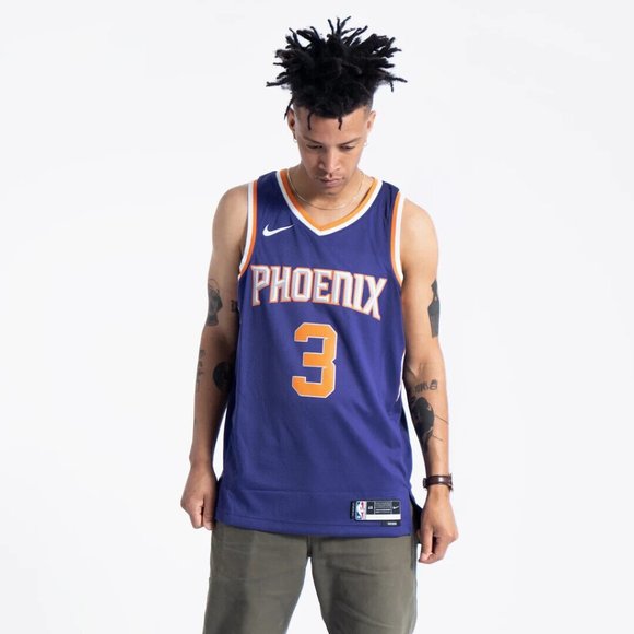 Nike Men’s Phoenix Suns Chris Paul #3 '22 Purple Icon Jersey Size 2XL fb1811-567 - Picture 10 of 12
